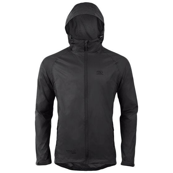 Highlander Stow & Go Packaway Jacket Black