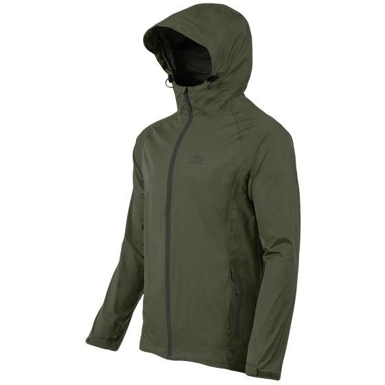 Highlander Stow & Go Packaway Jacket Olive