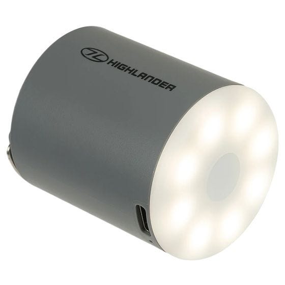 Highlander Wee Banshee Micro Lightweight Air Pump with Light Grey
