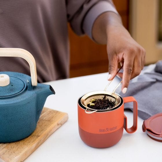 Klean Kanteen Rise 399ml Mug w/Flip Lid Autumn Glaze