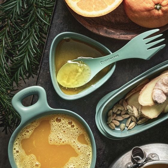 Light My Fire Spork Original Bio Rusty Orange