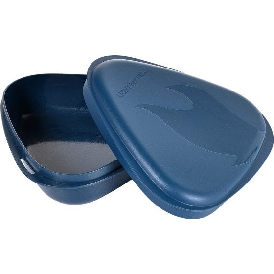 Light My Fire Bowl´n Lid Bio Lunch Box Hazy Blue