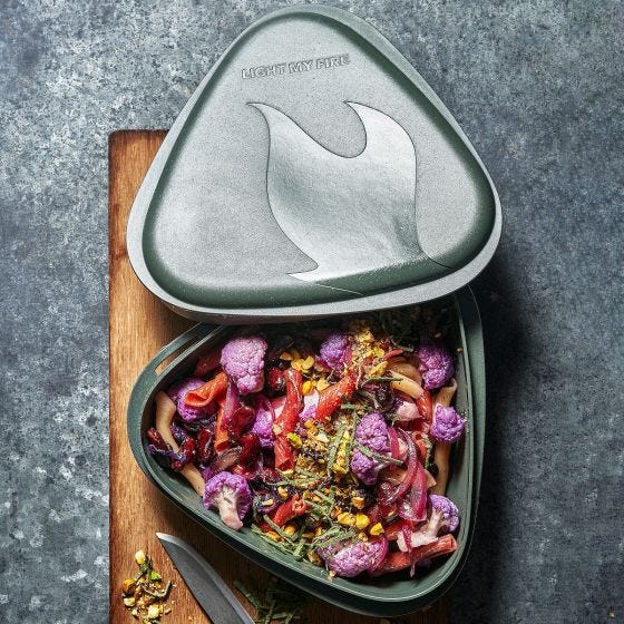 Light My Fire Bowl´n Lid Bio Lunch Box Hazy Blue