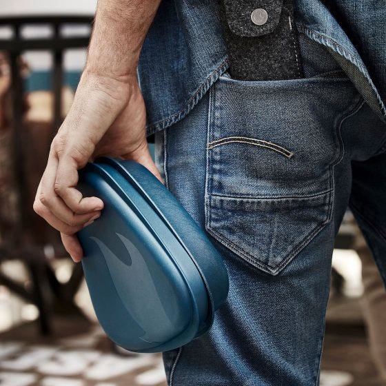 Light My Fire Bowl´n Lid Bio Lunch Box Hazy Blue