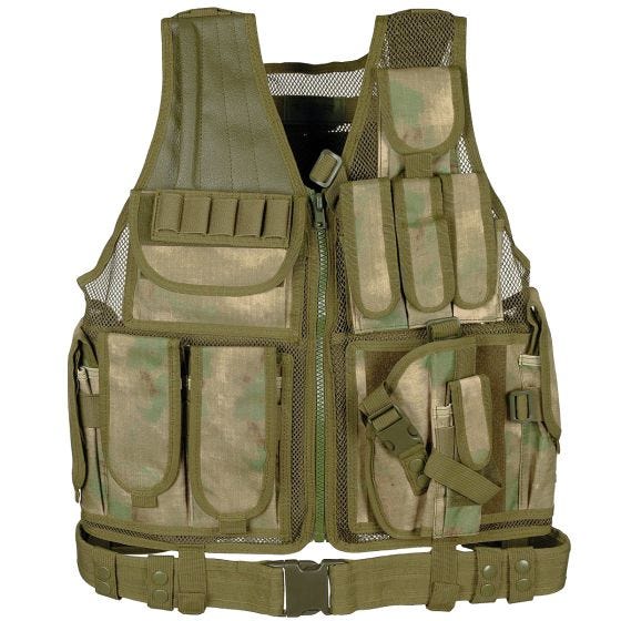 MFH USMC Vest with belt HDT Camo FG