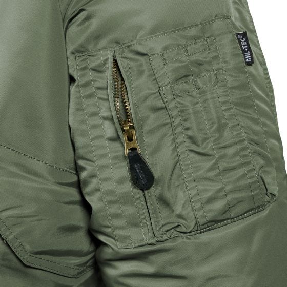 Mil-Tec US CWU Flight Jacket Basic Olive