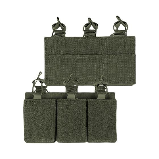 Mil-Tec Triple Magazine Pouch OD Green