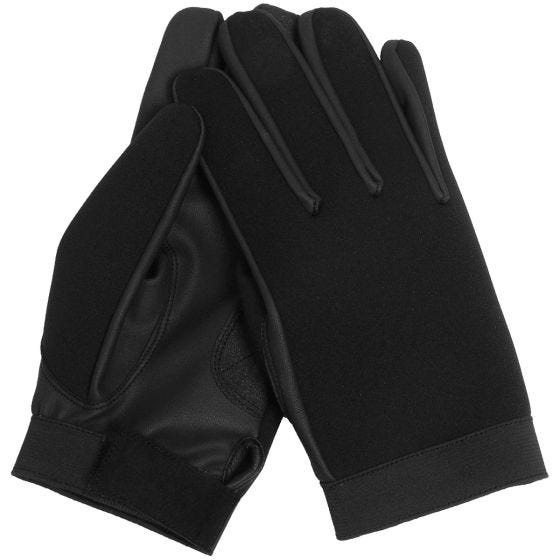 Mil-Tec Neoprene Long Gloves Black