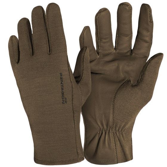 Pentagon Short Cuff Pilot Gloves Coyote