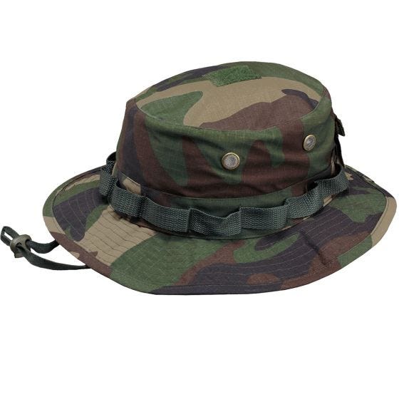 Pentagon Jungle Hat Rip-Stop Woodland