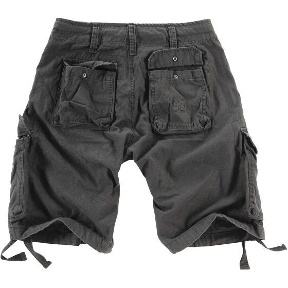 Surplus Airborne Vintage Shorts Washed Black