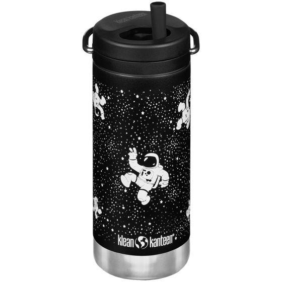 Klean Kanteen TKWide 355ml Insulated Bottle Twist Cap w/Straw Astronauts