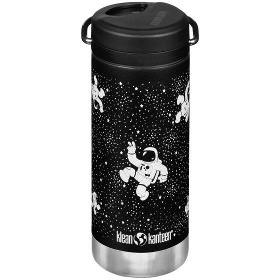 Klean Kanteen TKWide 355ml Insulated Bottle Twist Cap w/Straw Astronauts