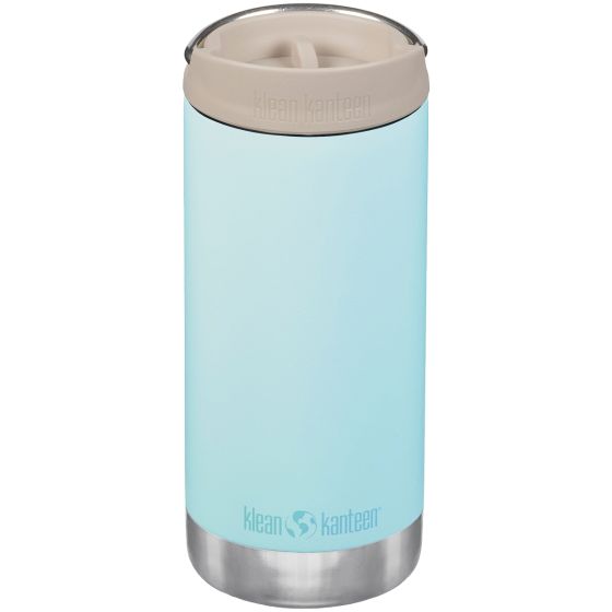 Klean Kanteen TKWide 355ml Insulated Bottle Cafe Cap Blue Tint