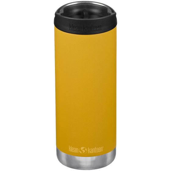 Klean Kanteen TKWide 473ml Insulated Bottle Cafe Cap Marigold