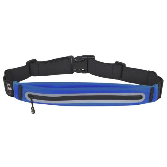 Ultimate Performance Ease Runners Expandable Waist Bag Blue/Reflective