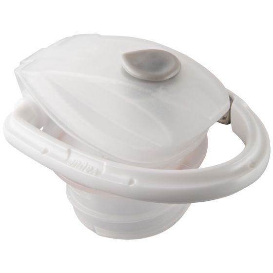 Vapur Wide Mouth Anti-Bottle 1L Solid Whiteout