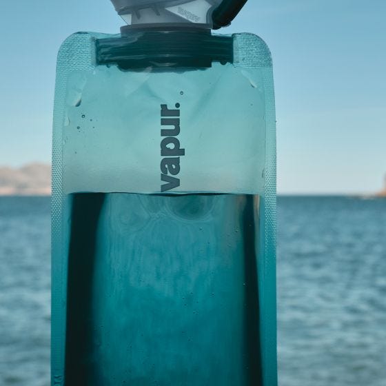 Vapur Wide Mouth Anti-Bottle 1L Solid Admiral Blue