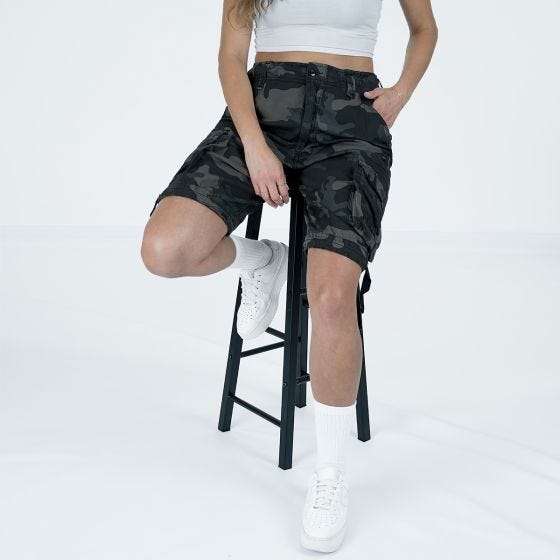 Brandit Ladies Urban Legend Shorts Dark Camo