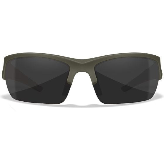 Wiley X WX Valor 2.5 Glasses Clear + Grey + Light Rust Lens / OD Green Frame