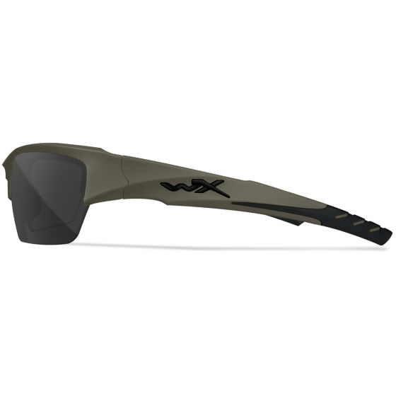Wiley X WX Valor 2.5 Glasses Clear + Grey + Light Rust Lens / OD Green Frame
