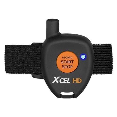 Xcel Remote Control with Hook-and-Loop Strap Black