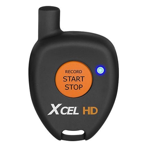 Xcel Remote Control with Hook-and-Loop Strap Black