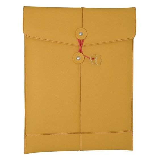 Civilian Manila 11 Leather Sleeve for MacBook Air 11" / Netbook Mango