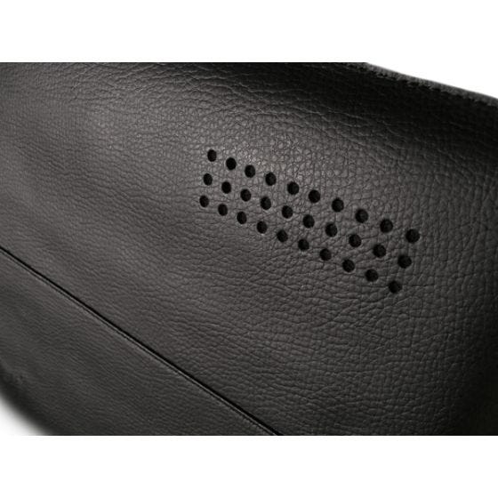 Civilian Pro Manila-15 Leather Laptop Sleeve for MacBook Pro 15" Black