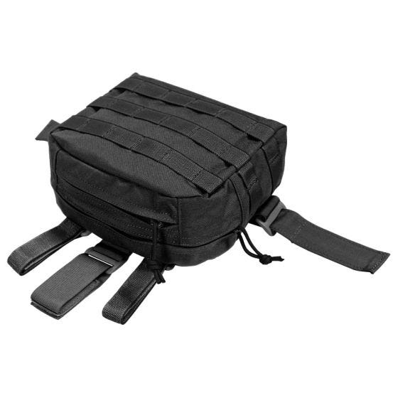 Flyye Drop Leg Accessories Pouch MOLLE Black
