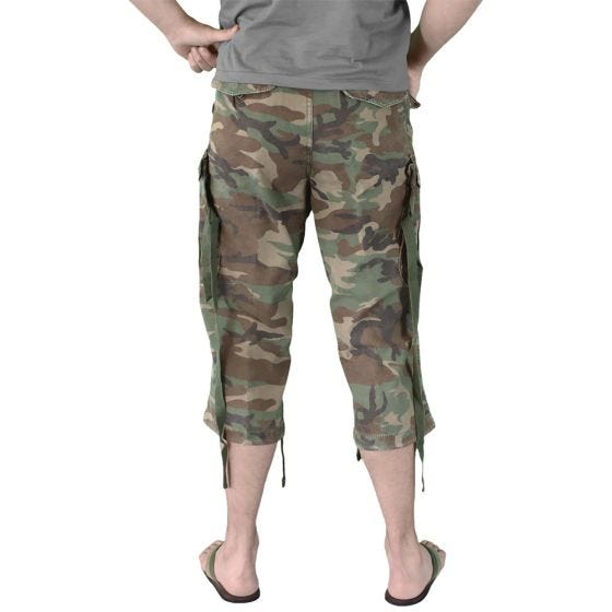 Surplus Engineer Vintage 3/4 Shorts Woodland