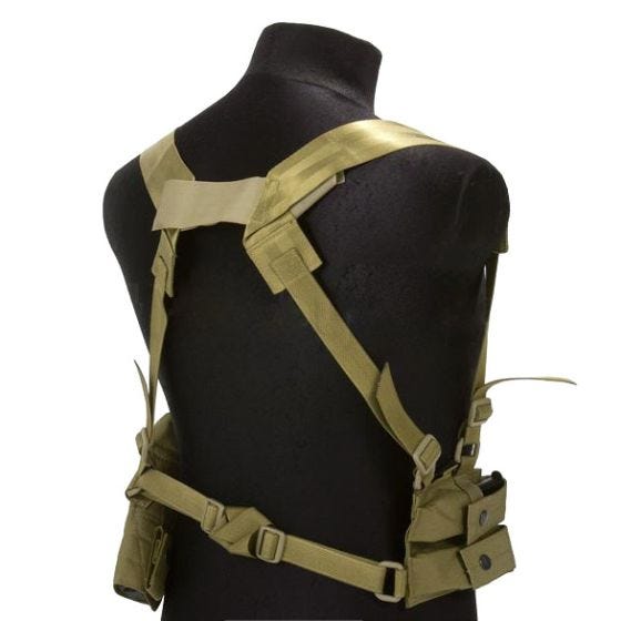 Flyye Shoulder Holster System Panel MOLLE Khaki