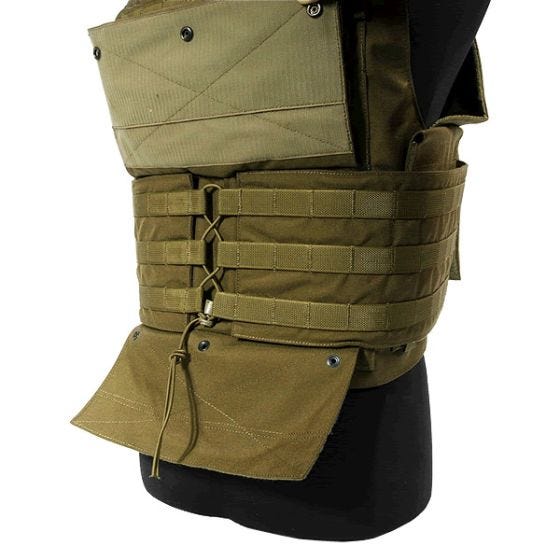 Flyye Spartan Vest Coyote Brown