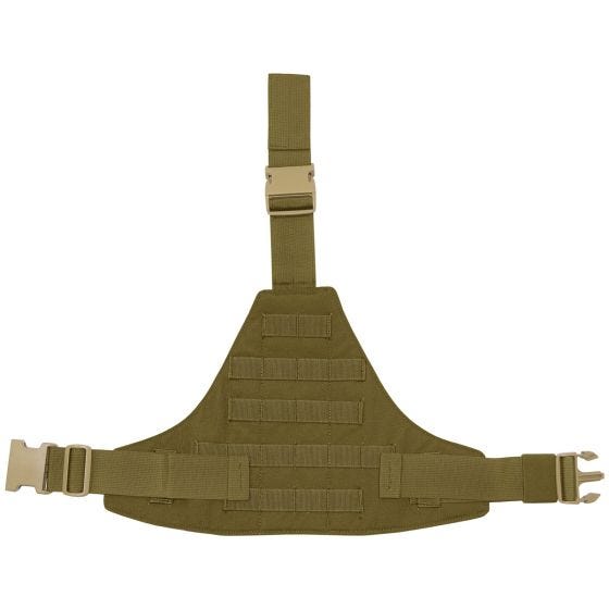 Flyye Triangular Leg Panel MOLLE Coyote Brown