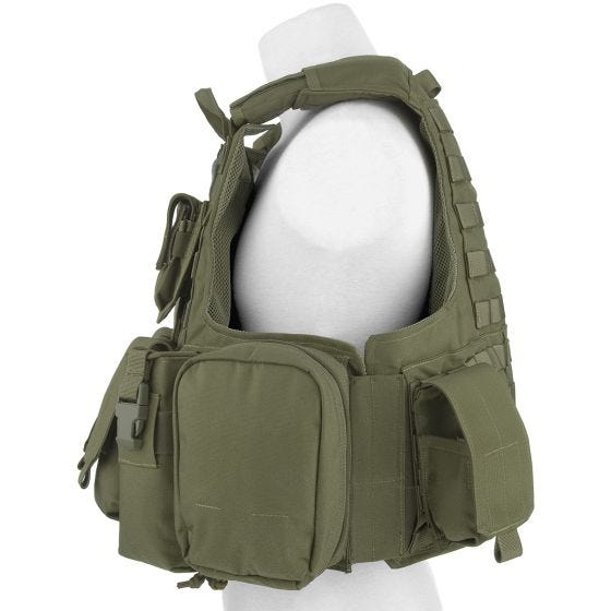 Flyye Force Recon Vest with Pouch Set ver. Mar Ranger Green