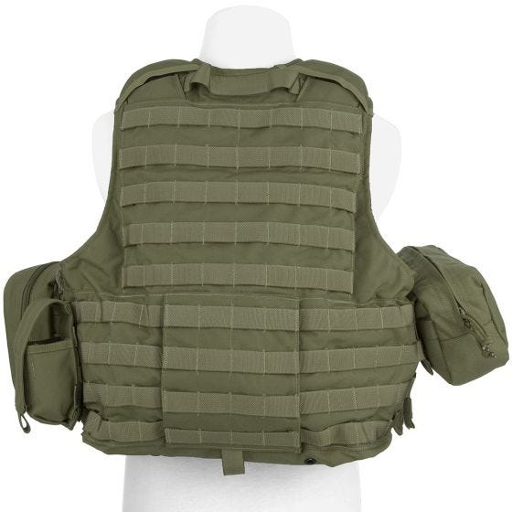 Flyye Force Recon Vest with Pouch Set ver. Mar Ranger Green