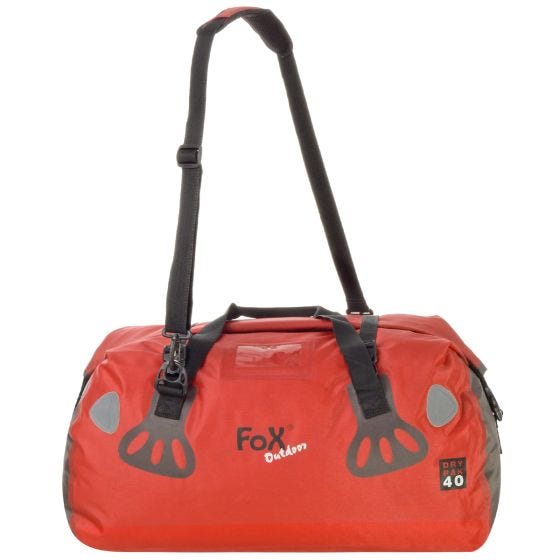 Fox Outdoor Waterproof Duffle Bag DRY PAK 40 Red