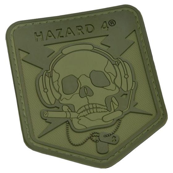 Hazard 4 3D Operator Skull Morale Patch OD Green