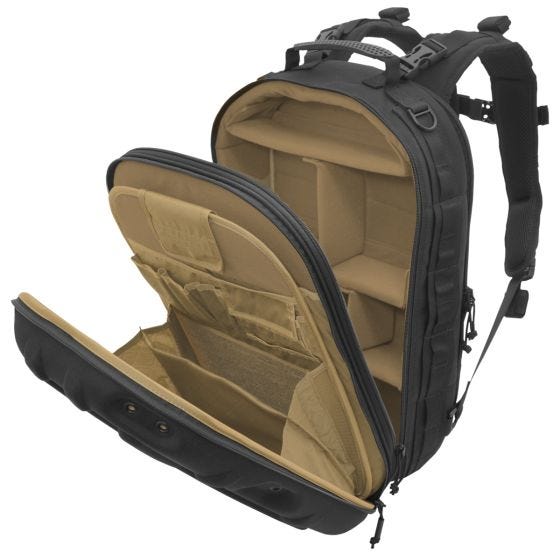 Hazard 4 Pillbox Hardshell Daypack Black