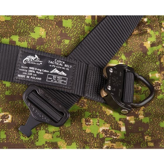 Helikon Cobra D-Ring (FX45) Tactical Belt Black