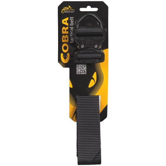 Helikon Cobra D-Ring (FX45) Tactical Belt Black