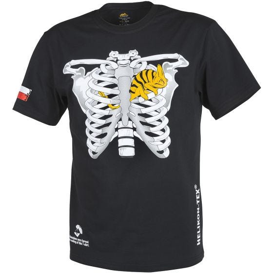 Helikon Chameleon in Thorax with PL Flag T-shirt Black