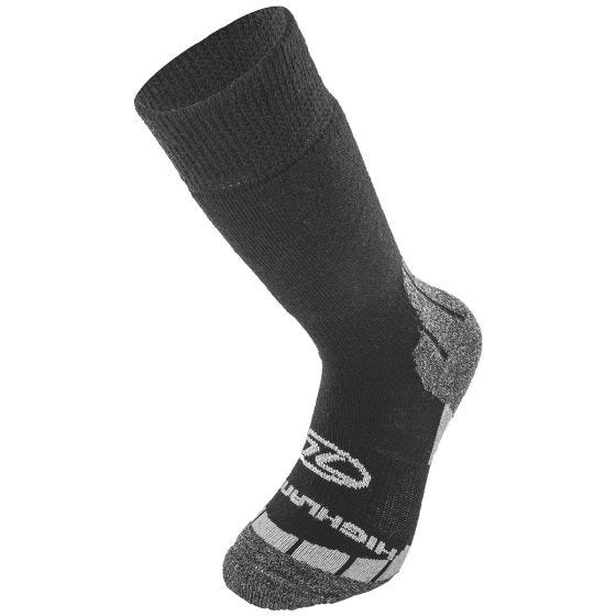 Highlander Base Wool Sock Black / Grey