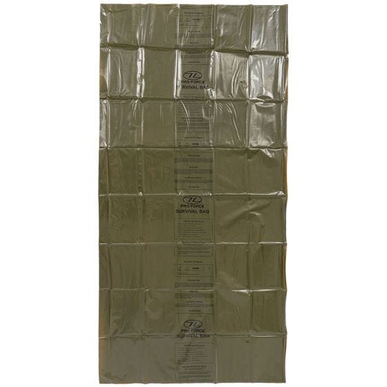 Highlander Emergency Survival Bag Olive
