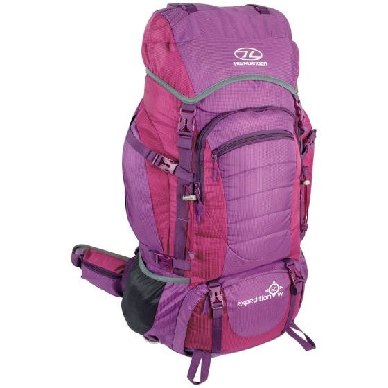 Highlander Expedition 60W Rucksack Purple