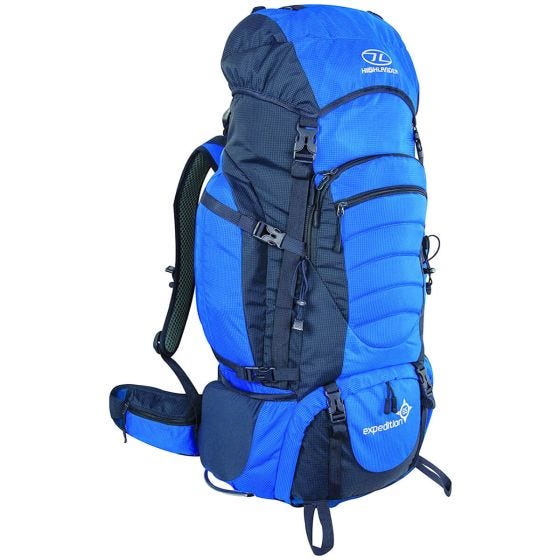 Highlander Expedition 65 Rucksack Blue