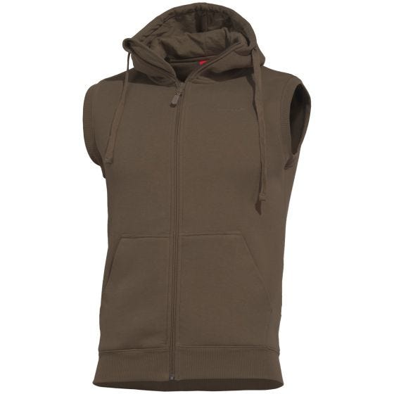 Pentagon Thespis Sweater Vest Terra Brown