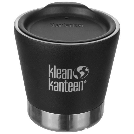 Klean Kanteen 237ml Tumbler Vacuum Insulated Shale Black