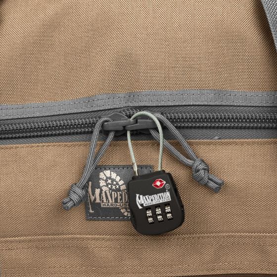 Maxpedition Tactical Luggage Lock Black