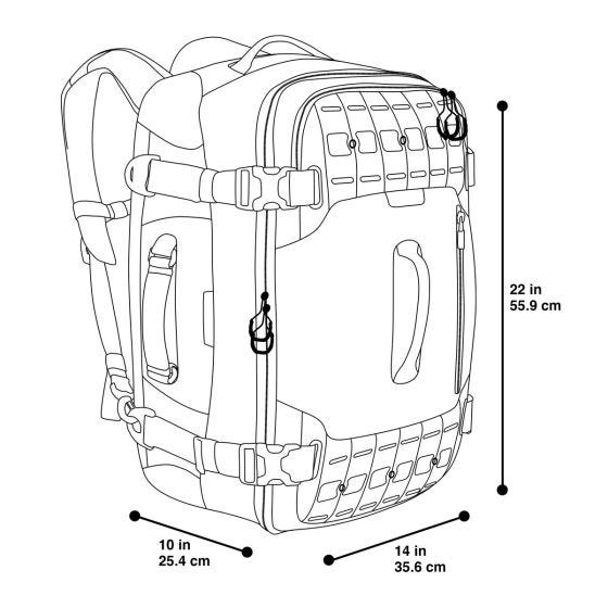 Maxpedition Ironcloud Adventure Travel Bag Grey
